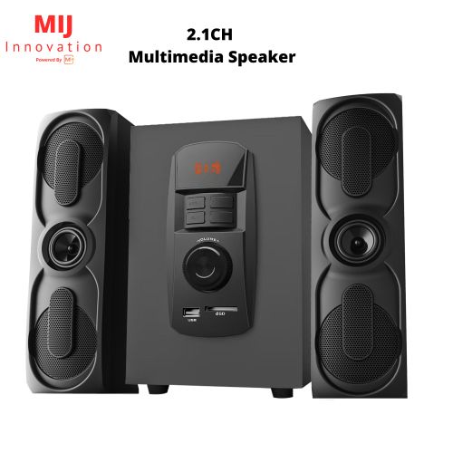 Bluetooth Multimedia Speaker System – 30W Subwoofer + 2 x 10W Speakers, USB/SD/FM, Deep Bass, DC Power ,Home theater