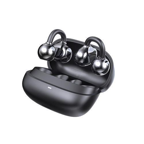 POOLEE AirDot OWS Open Ear Wireless Earbuds - Bluetooth V6.0 - 20H Playtime - Black