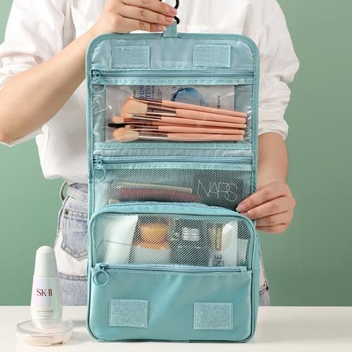 Multi-Functional Travel Makeup Bag - Waterproof Cosmetic Organizer Pouch