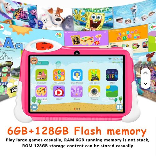 All-in-One Kids Educational Tablet 10.1 Inch – Android 14, 8GB RAM 256GB, 4G Learning & Entertainment Tablet