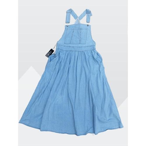 High quality ladies long length overall flared skirt