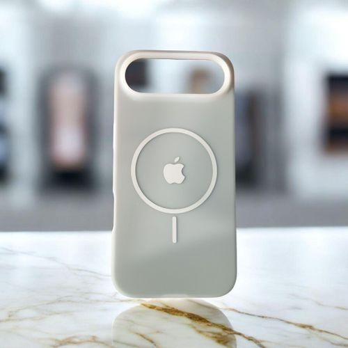 iPhone 17 Air jelly liquid silicon Case with Magsafe