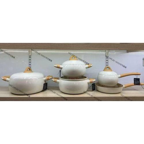 UCC LIFE 10-Piece Ceramic Non-Stick Cookware Set