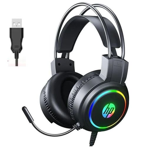 H100 USB Virtual 71 surround Gaming Headset RGB Backlit with Mic