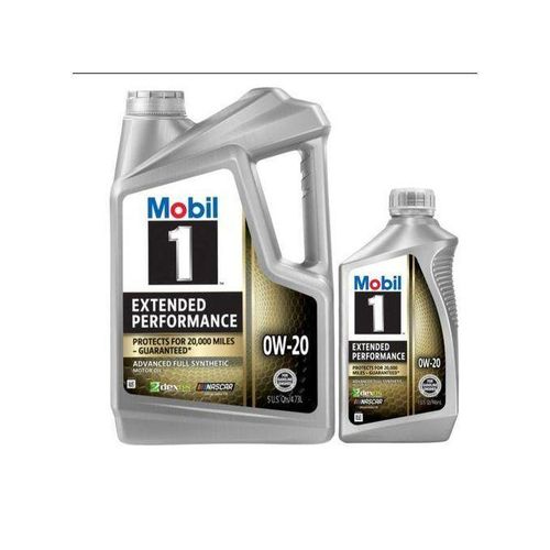 Mobil 1 Advanced Full Synthetic Engine Oil 0W-20 (6 Liters)