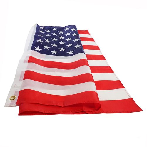 America Flag US Polyester Flag of the United States USA Stars Stripe 90x150cm3x5ft Outdoor Interior Decoration with Grommets NO5119