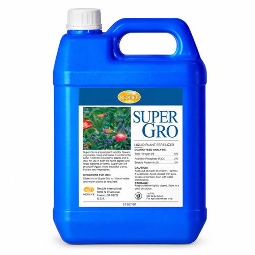 Super Gro 5 Litre Plant Wetting Agent & Soil Penetrant for Indoor & Outdoor Vegetation