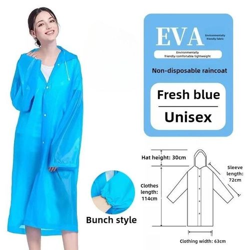 Thick Waterproof Raincoat for Men and Women Outdoor Travel/Camping Gear
