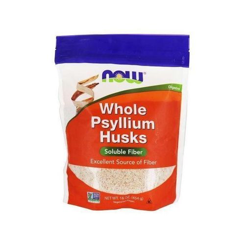 Foods Whole Psyllium Husks (Solution Fiber) 16oz - PACK OF 2