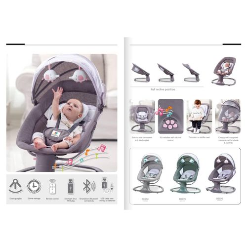 3-in-1 multifunctional mastela electric baby swing,bassinet,rocker with remote control