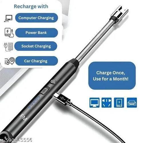 Electric USB Rechargeable Lighter For Gas Cooker Stoves