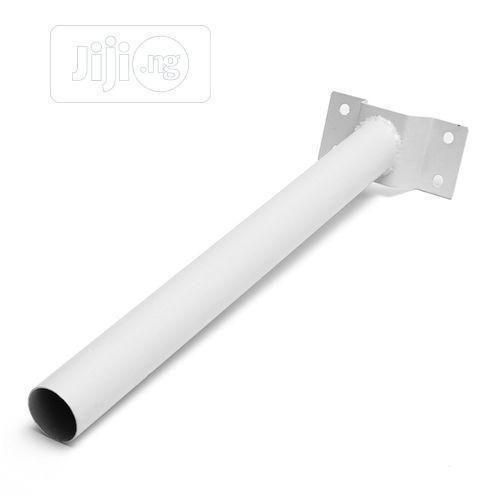 BLACK Solar Street Light Pole
