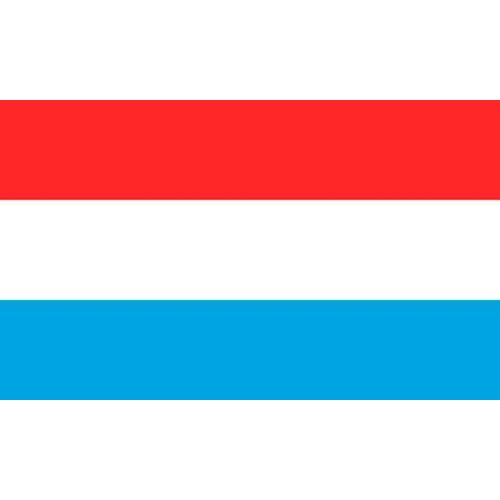 LUXEMOURG FLAGS 3x5 feet