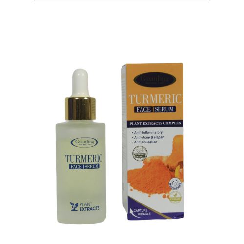 TURMERIC FACE SERUM PLANT EXTRACTS COMPLEX