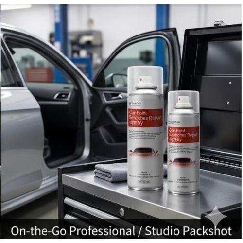 ZERO MECHANIC NEEDED Car Body Scratch Repair Spray Paint – Multi-Colour Auto Scratch Fix Aerosol Fills Deep Scratches, Scuffs & Dents in Minutes Professional Grade Paint Restorer for All Car Models car scratch remover, car paint repair spray white