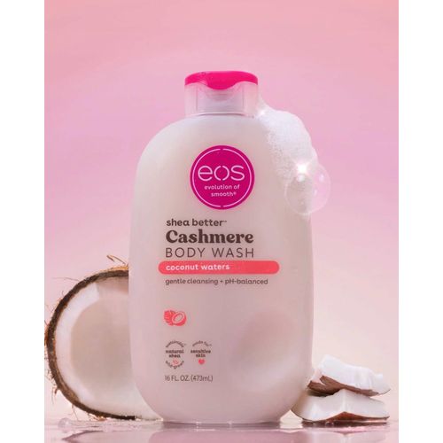 Shea Better Cashmere Body Wash in the Coconut Waters scent.