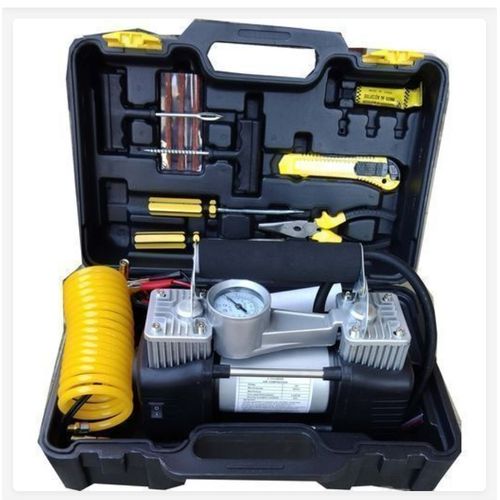 Heavy Duty Portable 12V 150 PSI Car Van Tyre Air Compressor Inflator Pump High Speed Double Cylinder Pump