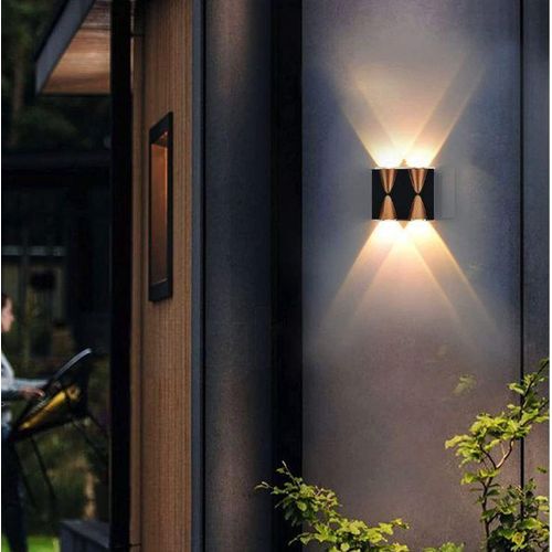 Wall Light Double Face 4 eye wall bracket Security Fence/Tv console Lights