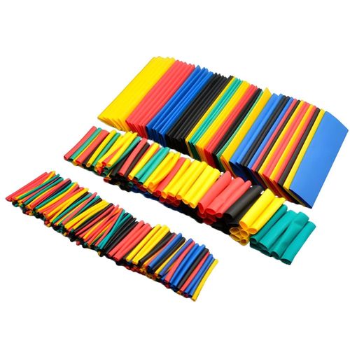Heat Shrink Tube Set, 164Pcs Waterproof Coloured Insulation Tubing, Industrial Grade for Electrical Insulation & Cable Repairs