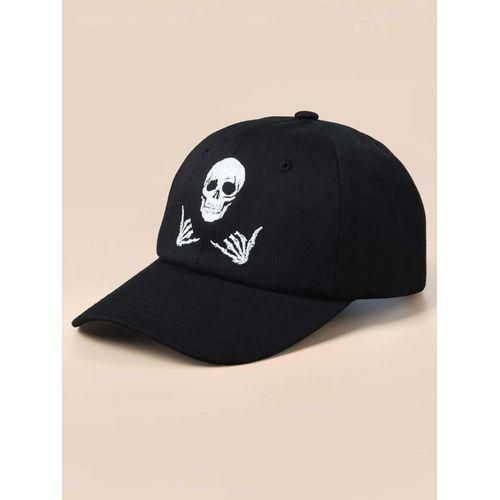 Men Skull Embroidered Baseball Cap