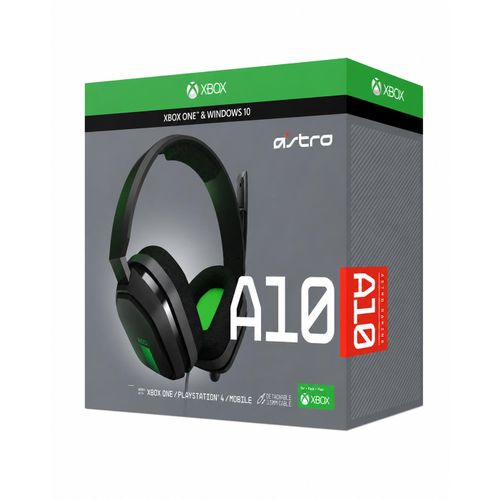 Unique Astro A10 Gaming Headset for Xbox One, PlayStation 4, and Mobile - Detachable 3.5mm Cable