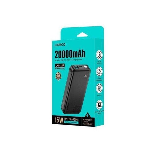 20000mAh Powerbank With 22.5W Fast Charging & Torch