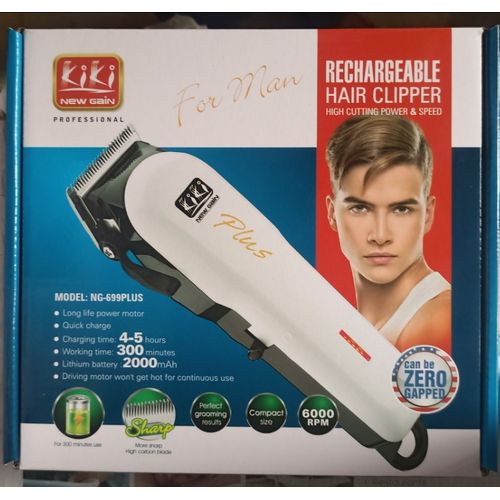 Authentic Professional Electric Rechargeable Hair Clipper