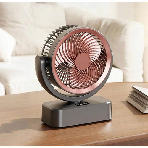 Multifunctional Air Circulation Fan USB Portable Rechargeable Oscillating Fan for Home and Office