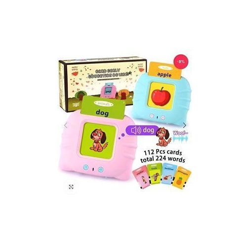 Kids Rechargeable Reading & Talking Flash Cards For Children