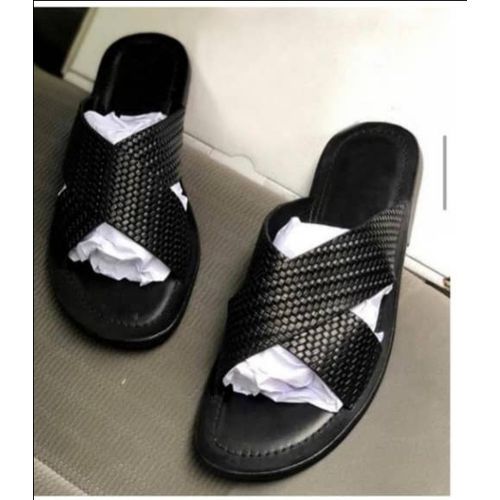 Quality Mens Casual Pam Slippers(Warranty On Leather