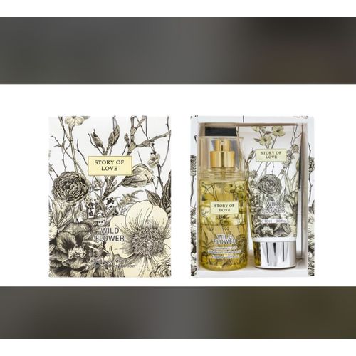 Story Of Love Wild Flower Fragrance Mist 88ml And Perfumed Body Lotion 90ml