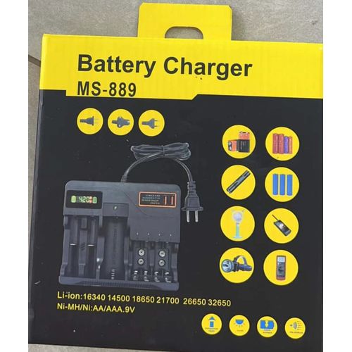 Universal Digital Lithium Battery Charger