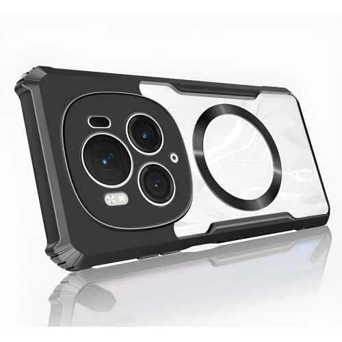 Clear Acrylic Wireless Charging Magnetic Case For Honor Magic 6 Pro
