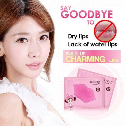 5 Pcs Collagen Lips Moisturizing Mask - Hydrating Patch Repair