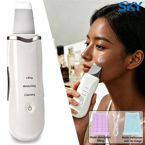 Ultrasonic Blackhead Remover 3 Modes Silicone Cover Home