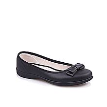 Heiress Comfy Flats - Black