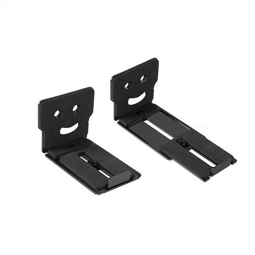 Adjustable Soundbar Mount Universal Sound Bar Wall Brackets 3.4-5.2 Length Removable Lockable Mounting Bracket