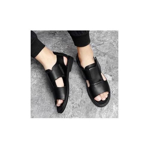 Quality Men's Black Rugged Sandal