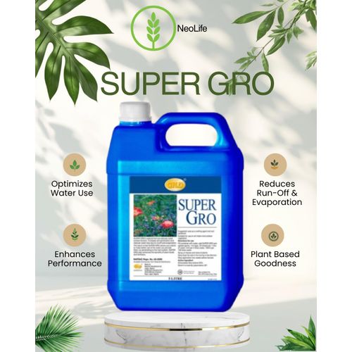 Super Gro – 5 Litre Premium Soil Wetting Agent & Water Penetration Enhancer