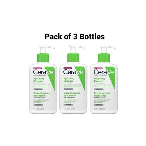 3pcs Hydrating Cleanser For Normal To Dry Skin -( 236ml)