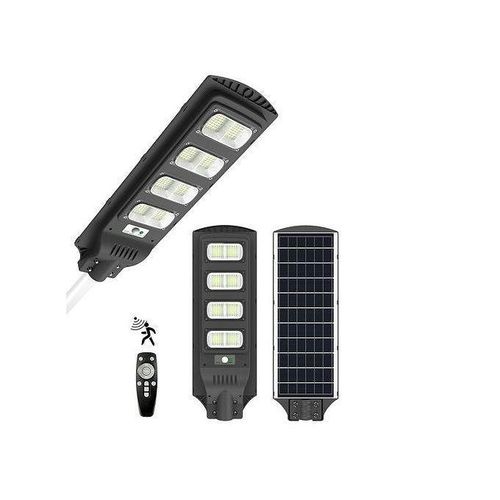 1000w Solar Street Light LED- All In One With Pole 4 eyes