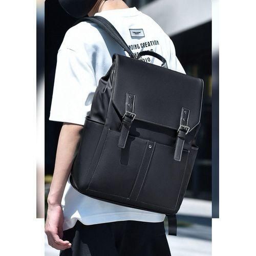 Morvé Premium Stylish Genuine Leather Backpack Bags for Unisex Travel Backpack, School Bag, Laptop Bag, Waterproof Backpack, Anti-Theft Backpack, Hiking Backpack, College Backpack, Lightweight Backpack Bags Man Shoulder School Bag Faux Leather Bagpack