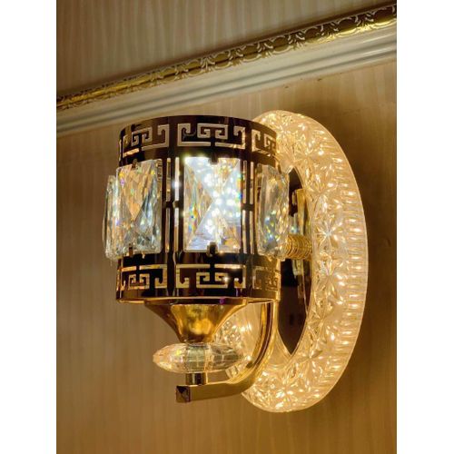LED and bulb fancy indoor wall light for living room, bedroom, offices and more comes in pair pair (2in1 packet 40000).