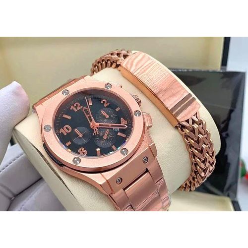Expensive And Fashionable Solid Wrist Watch For Rugged Men