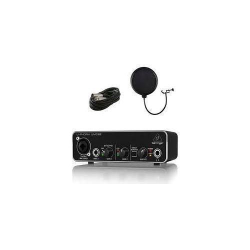 UMC22 With Pop Filter And Free Cable