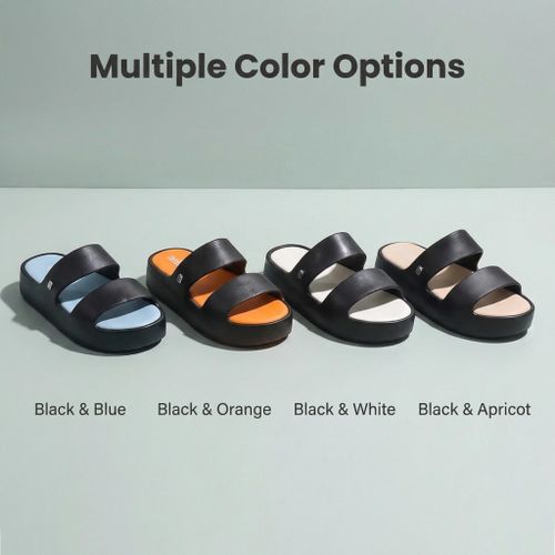 Women's casual slippers, thick-soled, non-slip,apricot