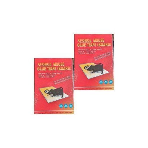 XFORCE Fast Rat Catcher Gum Mouse Glue Trap Rat Trap Board X 5 Pieces