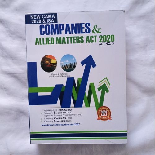 Companies Allied Matters Act 2020 Act No3