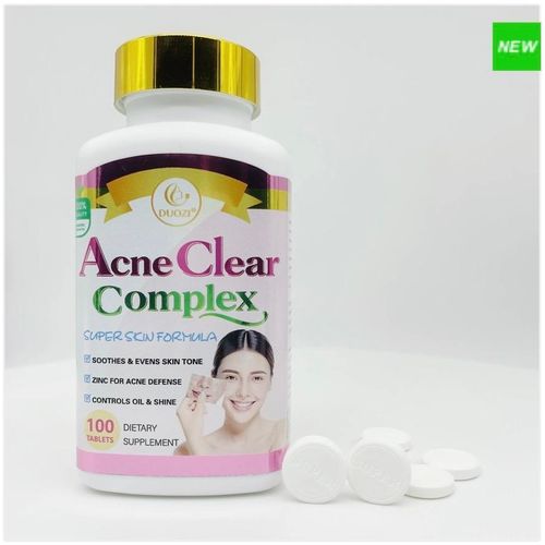 Acne Clear Complex Super Skin Formula 100 Tablets