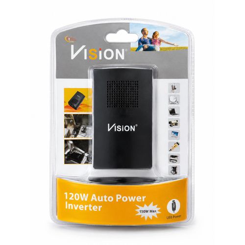 120W Car Power Inverter – Convert Your Car’s 12V Power to Household AC Power